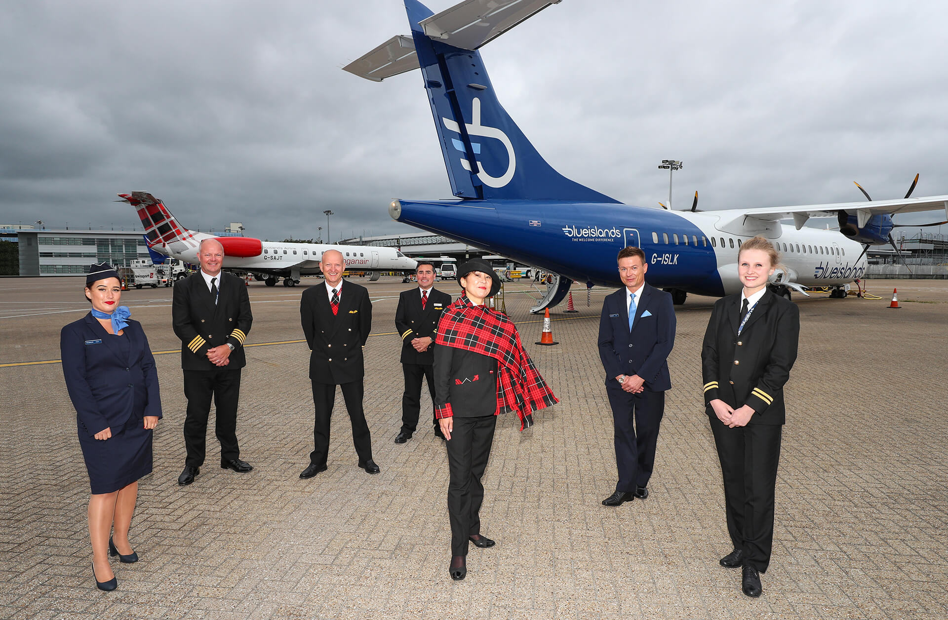 direct flights to jersey from scotland